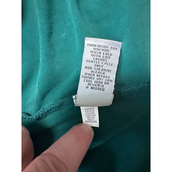 Catherines Womens Petite Long Sleeve V-Neck Snowman Holiday Top Size 2XWP - Picture 8 of 9